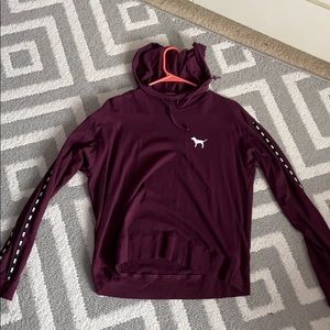 PINK Victoria’s Secret hooded maroon pullover